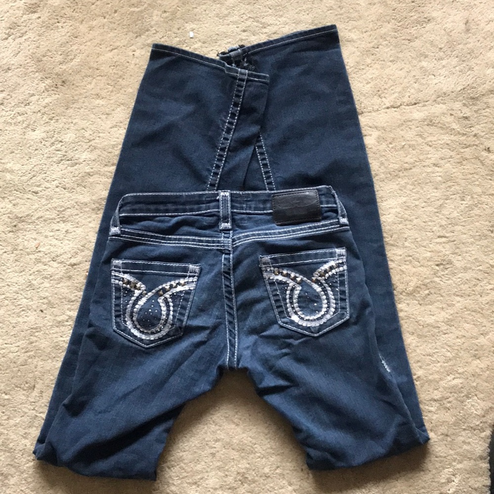 Big star jeans size 26 extra long